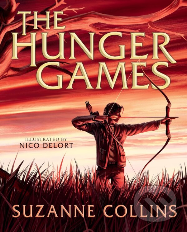 Kniha: The Hunger Games (Suzanne Collins). Scholastic, 2024 Kniha: The Hunger Games (Suzanne Collins). Scholastic, 2024
