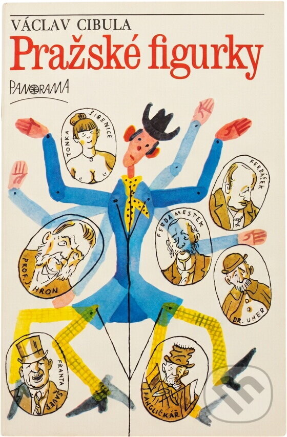 Kniha: Pražské figurky (Václav Cibula). , 1985 Kniha: Pražské figurky (Václav Cibula). , 1985