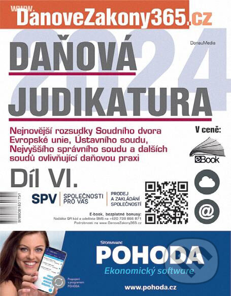 Kniha: Daňová judikatura (díl VI.) (Newsletter). Newsletter, 2024 Kniha: Daňová judikatura (díl VI.) (Newsletter). Newsletter, 2024