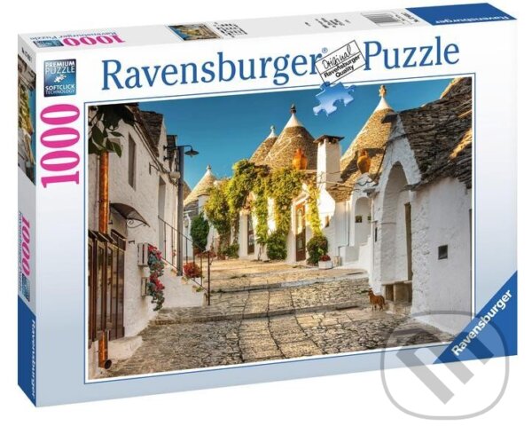 Puzzle: Alberobello, Itálie (Ravensburger). Ravensburger, 2024 Puzzle: Alberobello, Itálie (Ravensburger). Ravensburger, 2024
