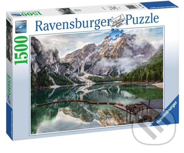 Puzzle: Jezero Braies, Itálie (Ravensburger). Ravensburger, 2024 Puzzle: Jezero Braies, Itálie (Ravensburger). Ravensburger, 2024