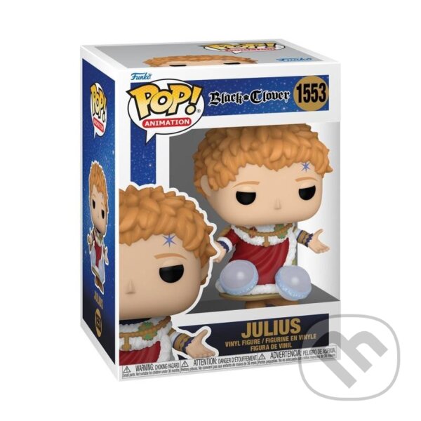 Funko POP Animation: Black Clover - Julius (Funko). Funko, 2024 Funko POP Animation: Black Clover - Julius (Funko). Funko, 2024