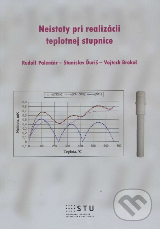 Kniha: Neistoty pri realizácii teplotnej stupnice (Rudolf Palenčár). STU, 2015 Kniha: Neistoty pri realizácii teplotnej stupnice (Rudolf Palenčár). STU, 2015