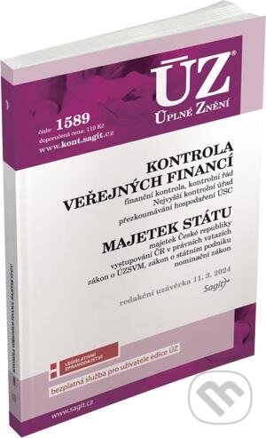 Kniha: ÚZ 1589 Kontrola veřejných financí (Sagit). Sagit, 2024 Kniha: ÚZ 1589 Kontrola veřejných financí (Sagit). Sagit, 2024