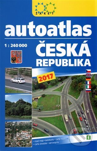 Kniha: Autoatlas ČR A5 (Žaket). Žaket, 2017 Kniha: Autoatlas ČR A5 (Žaket). Žaket, 2017