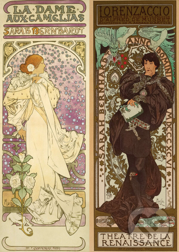 Puzzle: Alfonz Mucha: Koláž (Alfonz Mucha). Bluebird Puzzle: Alfonz Mucha: Koláž (Alfonz Mucha). Bluebird