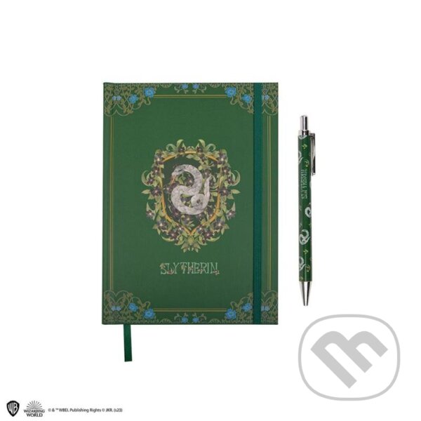 Harry Potter set Zápisník a pero - Slizolin (Distrineo). Distrineo, 2024 Harry Potter set Zápisník a pero - Slizolin (Distrineo). Distrineo, 2024