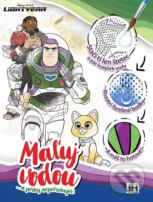 Kniha: Vodová vymaľovanka A4/ Buzz Lightyear (Jiří Models). Jiří Models, 2022 Kniha: Vodová vymaľovanka A4/ Buzz Lightyear (Jiří Models). Jiří Models, 2022