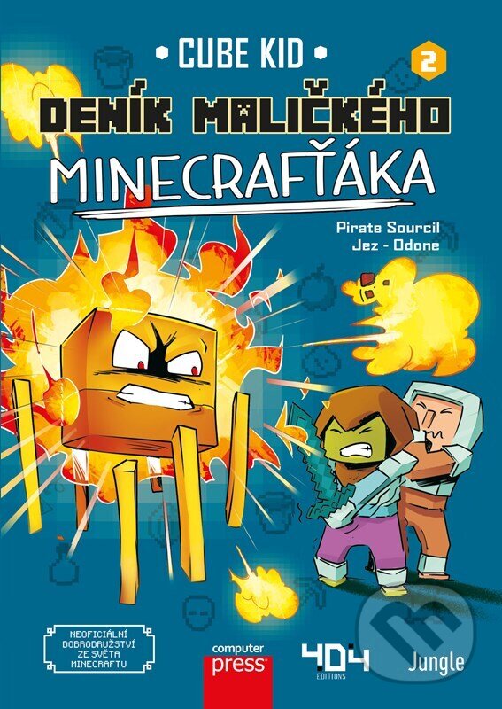 Kniha: Deník maličkého Minecrafťáka 2 (Cube Kid). Computer Press, 2024 Kniha: Deník maličkého Minecrafťáka 2 (Cube Kid). Computer Press, 2024