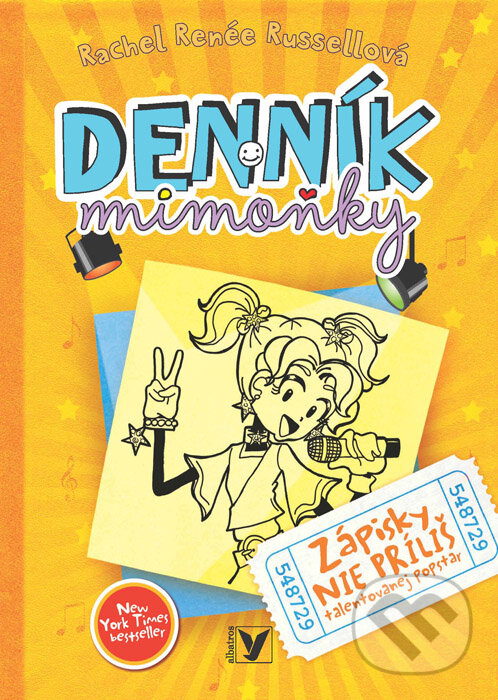 Kniha: Denník mimoňky 3 (Rachel Renée Russell). Albatros SK, 2016 Kniha: Denník mimoňky 3 (Rachel Renée Russell). Albatros SK, 2016