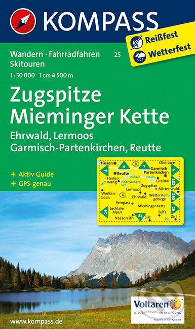 Zugspitze, Mieminger Kette (Kompass). Kompass, 2016 Zugspitze, Mieminger Kette (Kompass). Kompass, 2016