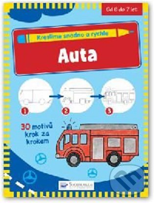 Kniha: Kreslíme snadno a rychle - Auta (Svojtka&Co.). Svojtka&Co., 2017 Kniha: Kreslíme snadno a rychle - Auta (Svojtka&Co.). Svojtka&Co., 2017
