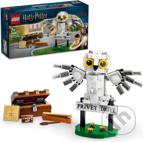 Společenská hra: LEGO® Harry Potter 76425 Hedviga na Privátnej ceste 4 (LEGO). LEGO, 2024 Společenská hra: LEGO® Harry Potter 76425 Hedviga na Privátnej ceste 4 (LEGO). LEGO, 2024