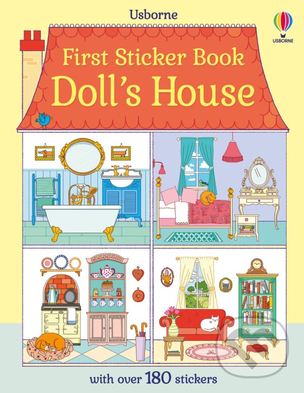 Kniha: First Sticker Book Doll's House (Abigail Wheatley). Usborne, 2024 Kniha: First Sticker Book Doll's House (Abigail Wheatley). Usborne, 2024
