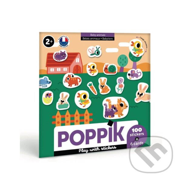 Společenská hra: Moje první samolepky Mláďátka (Marion Bille). Poppik Společenská hra: Moje první samolepky Mláďátka (Marion Bille). Poppik