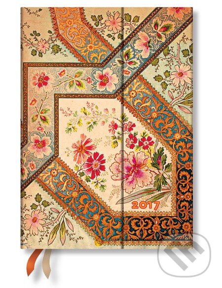 Paperblanks - diár Filigree Floral Ivory 2017, Paperblanks, 2016