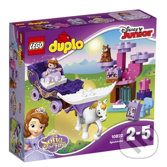 Společenská hra: LEGO DUPLO Sofia the First 10822 Sofia I. a její čarovný kočár (LEGO). LEGO, 2016 Společenská hra: LEGO DUPLO Sofia the First 10822 Sofia I. a její čarovný kočár (LEGO). LEGO, 2016