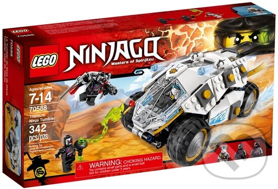 LEGO Ninjago 70588 Titánový nindža skokan, LEGO, 2016