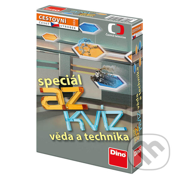 Společenská hra: AZ Kvíz speciál: Věda a technika (Dino). Dino, 2016 Společenská hra: AZ Kvíz speciál: Věda a technika (Dino). Dino, 2016