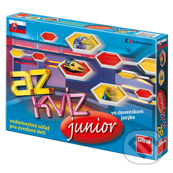Společenská hra: AZ Kvíz Junior (Dino). Dino, 2016 Společenská hra: AZ Kvíz Junior (Dino). Dino, 2016