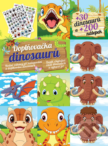 Kniha: Doplňovačka dinosaurů (Foni book). Foni book, 2024 Kniha: Doplňovačka dinosaurů (Foni book). Foni book, 2024