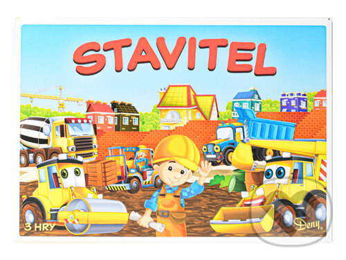 Společenská hra: Stavitel (Mikrohračky). Mikrohračky, 2024 Společenská hra: Stavitel (Mikrohračky). Mikrohračky, 2024