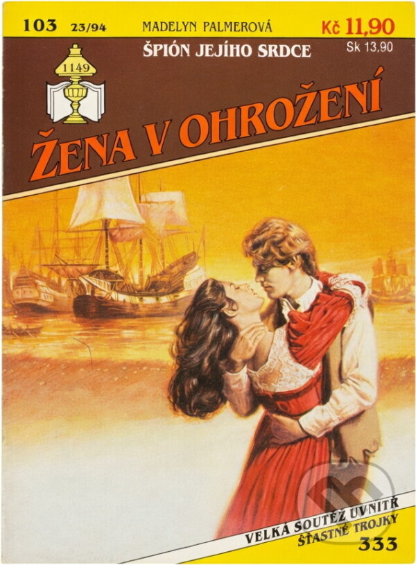 Kniha: Špión jejího srdce (Madelyn Palmer). Ivo Železný, 1994 Kniha: Špión jejího srdce (Madelyn Palmer). Ivo Železný, 1994