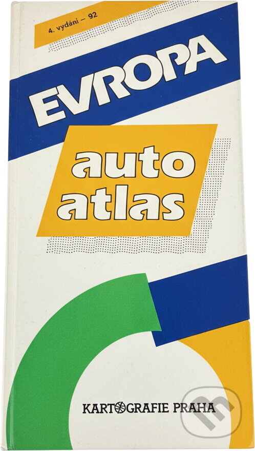 Kniha: Evropa autoatlas (Kartografie Praha). Kartografie Praha, 1992 Kniha: Evropa autoatlas (Kartografie Praha). Kartografie Praha, 1992