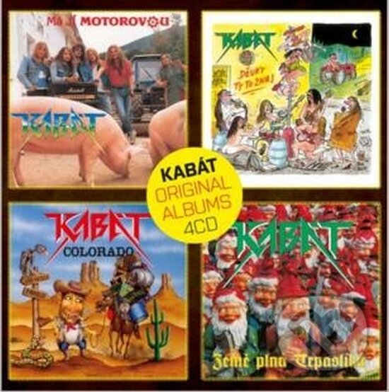 Hudební CD: Kabát: Original Albums (Warner Music). Warner Music, 2016 Hudební CD: Kabát: Original Albums (Warner Music). Warner Music, 2016