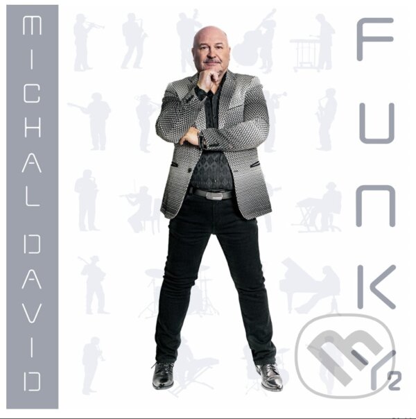 Hudební CD: Michal David: Funky 2 (Hudobné albumy). Hudobné albumy, 2023 Hudební CD: Michal David: Funky 2 (Hudobné albumy). Hudobné albumy, 2023
