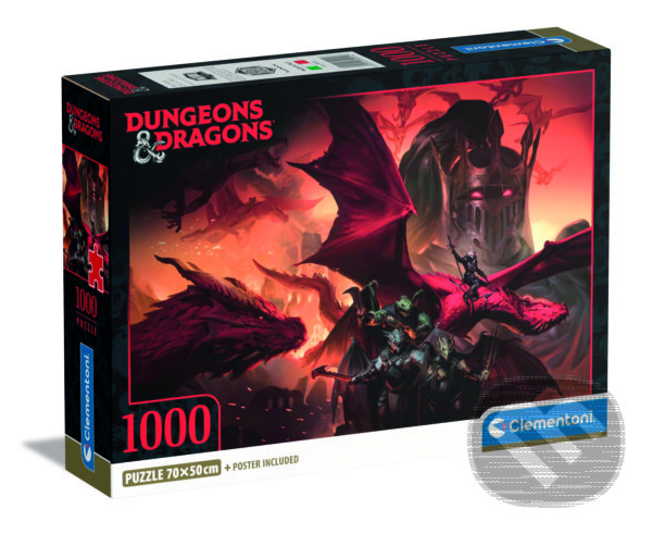 Puzzle Compact 1000 Dungeons & Dragons, Trigo, 2024