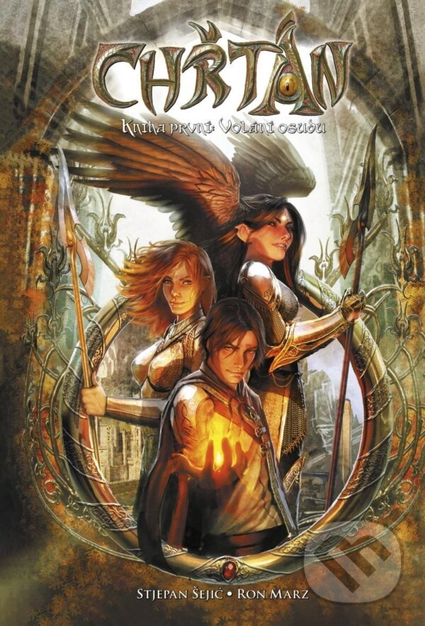 Kniha: Chřtán 1 - Volání osudu (Ron Marz a Stjepan Šejić). Comics centrum, 2024 Kniha: Chřtán 1 - Volání osudu (Ron Marz a Stjepan Šejić). Comics centrum, 2024