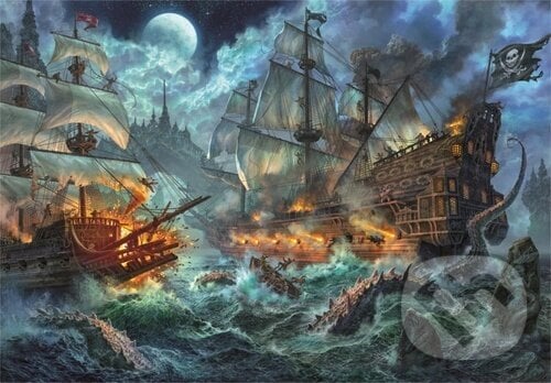 Puzzle Bitva pirátů, Clementoni, 2024