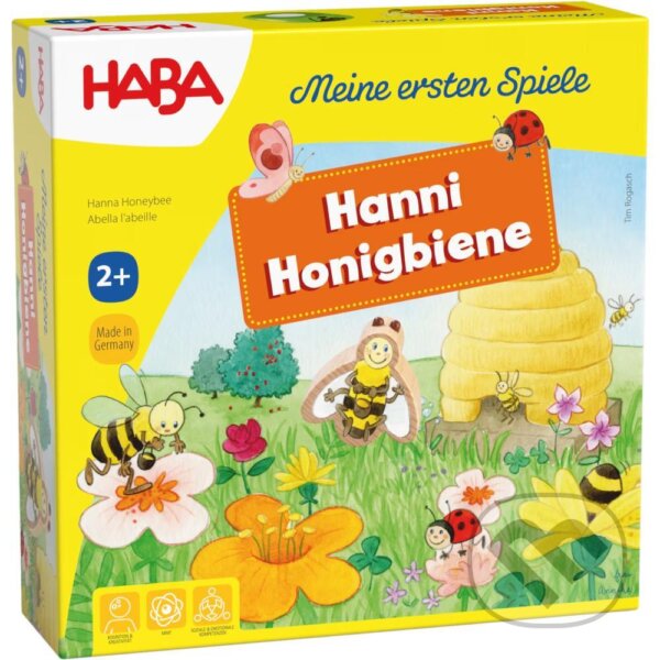 Společenská hra: Včielka Hanka od 2 rokov (Haba). Haba, 2024 Společenská hra: Včielka Hanka od 2 rokov (Haba). Haba, 2024