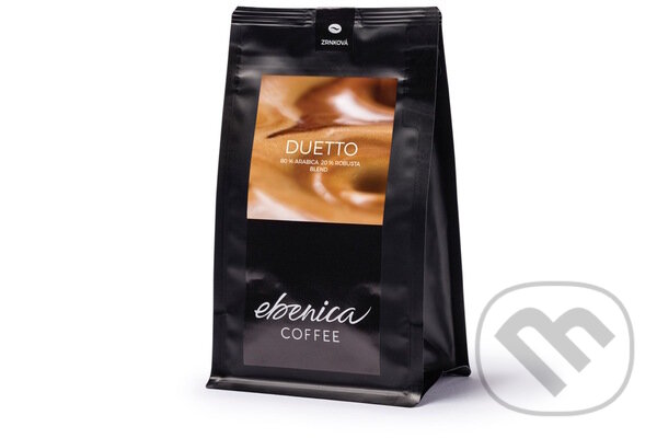 Kávy a čaje: Ebenica Duetto (EBENICA Coffee). EBENICA Coffee, 2016 Kávy a čaje: Ebenica Duetto (EBENICA Coffee). EBENICA Coffee, 2016