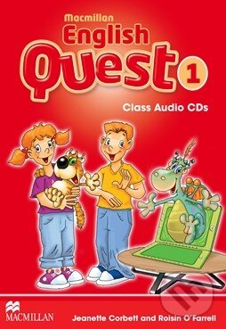 Audiokniha: Macmillan English Quest 1 - Class Audio CDs (Jeanette Corbett a Roisin O'Farrell). MacMillan, 2012 Audiokniha: Macmillan English Quest 1 - Class Audio CDs (Jeanette Corbett a Roisin O'Farrell). MacMillan, 2012