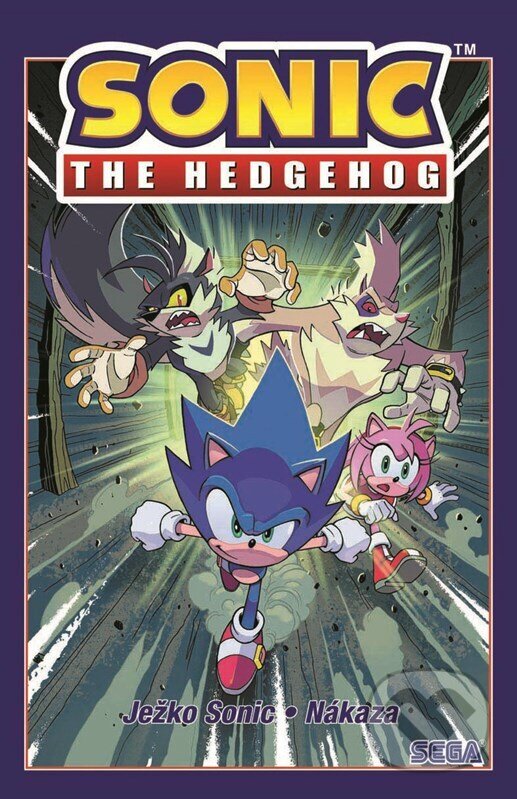 Kniha: Ježko Sonic 4: Nákaza (Ian Flynn). Egmont SK, 2024 Kniha: Ježko Sonic 4: Nákaza (Ian Flynn). Egmont SK, 2024