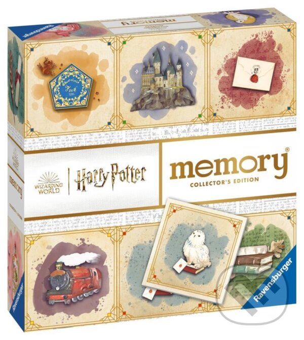 Společenská hra: Pexeso Harry Potter: Svet kúziel (Ravensburger). Ravensburger, 2024 Společenská hra: Pexeso Harry Potter: Svet kúziel (Ravensburger). Ravensburger, 2024
