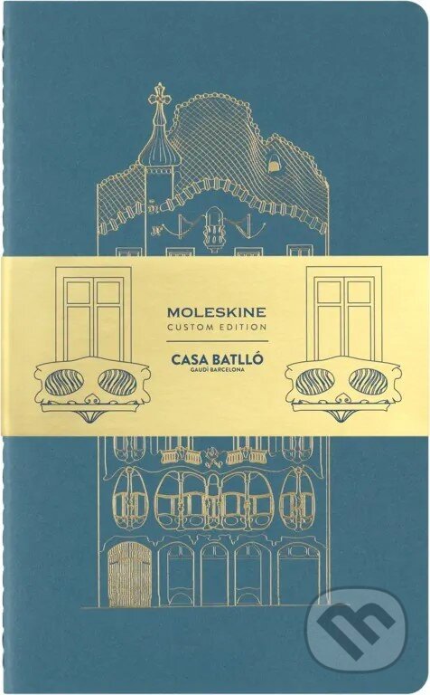 Moleskine - sada 2 zošitov Cahier Casa Batlló, Moleskine, 2024