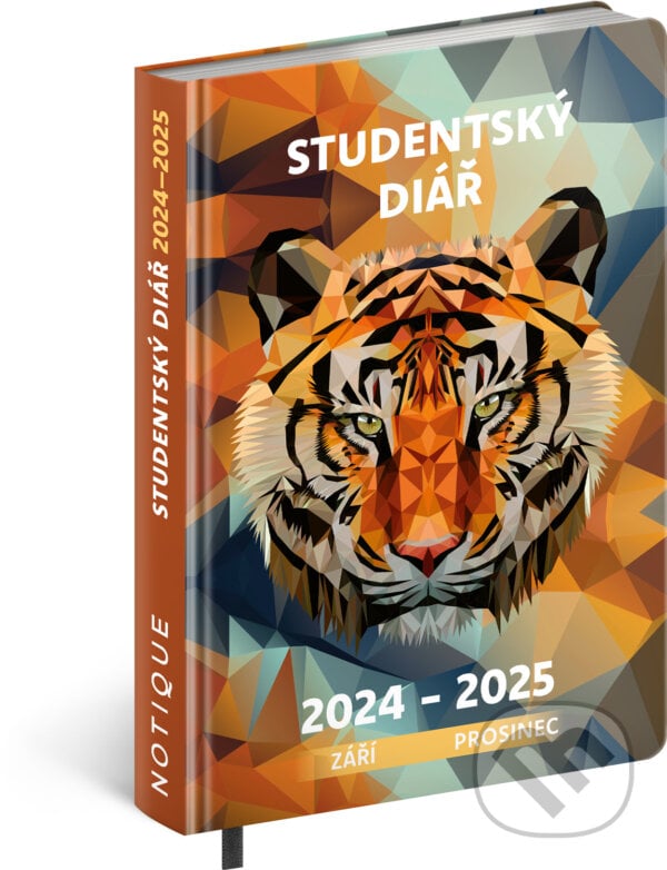 Studentský diář Tygr 2024 - 2025, Notique, 2024