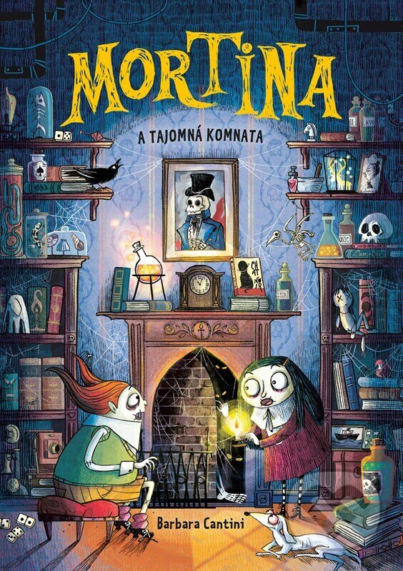 Kniha: Mortina a tajomná komnata (Barbara Cantini). Egmont SK, 2024 Kniha: Mortina a tajomná komnata (Barbara Cantini). Egmont SK, 2024