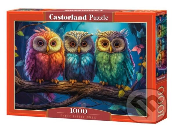 Puzzle: Tri malé sovy (Castorland). Castorland, 2024 Puzzle: Tri malé sovy (Castorland). Castorland, 2024