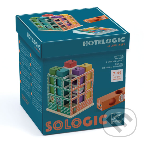Společenská hra: SOLOGIC: Hotelogic (Manon Levet a Yoann Levet). Djeco Společenská hra: SOLOGIC: Hotelogic (Manon Levet a Yoann Levet). Djeco