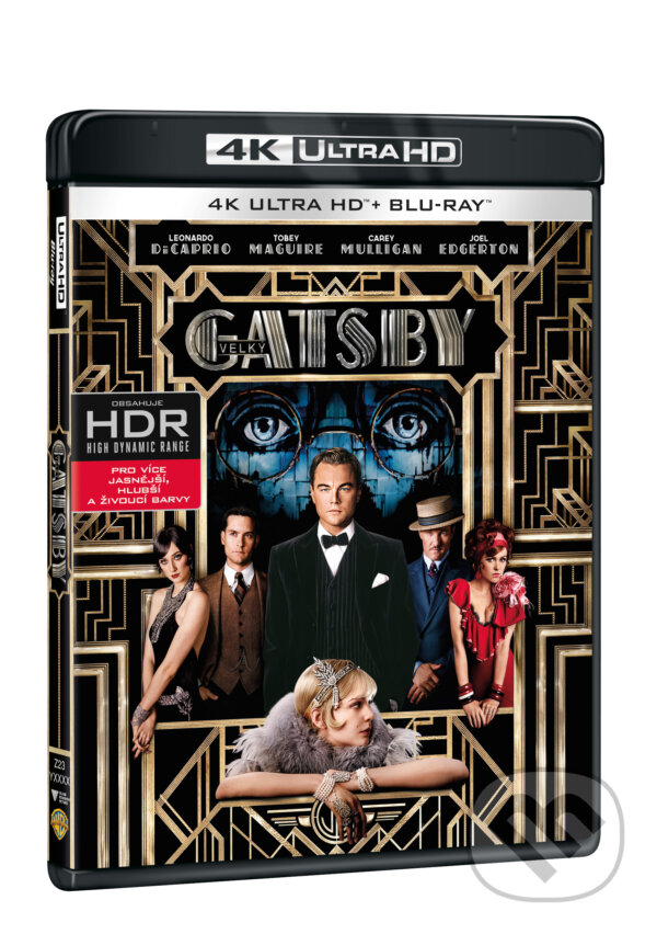 Velký Gatsby Ultra HD Blu-ray - Baz Luhrmann, Magicbox, 2016