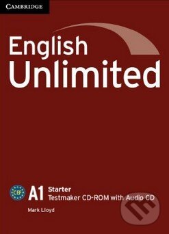 Audiokniha: English Unlimited- Starter Testmaker - CD-ROM with Audio CD (Mark Lloyd). Cambridge University Press, 2013 Audiokniha: English Unlimited- Starter Testmaker - CD-ROM with Audio CD (Mark Lloyd). Cambridge University Press, 2013