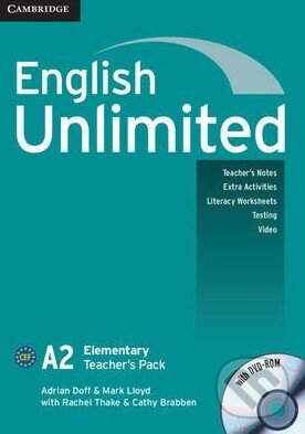 Kniha: English Unlimited - Elementary - Teacher's Pack (Adrian Doff, Mark Lloyd a kolektív). Cambridge University Press, 2010 Kniha: English Unlimited - Elementary - Teacher's Pack (Adrian Doff, Mark Lloyd a kolektív). Cambridge University Press, 2010