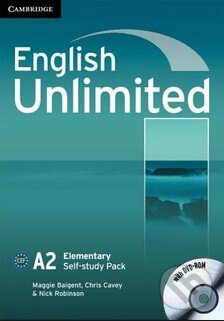 Kniha: English Unlimited - Elementary - Self-study Pack (Chris Cavey, Maggie Baigent a Nick Robinson). Cambridge University Press, 2010 Kniha: English Unlimited - Elementary - Self-study Pack (Chris Cavey, Maggie Baigent a Nick Robinson). Cambridge University Press, 2010