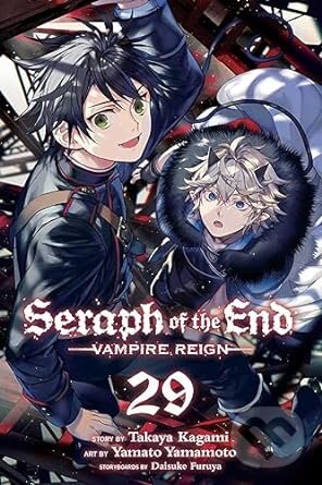 Kniha: Seraph Of The End Vol 29 (Daisuke Furuya, Takaya Kagami a Yamato Yamamoto). Viz Media, 2024 Kniha: Seraph Of The End Vol 29 (Daisuke Furuya, Takaya Kagami a Yamato Yamamoto). Viz Media, 2024