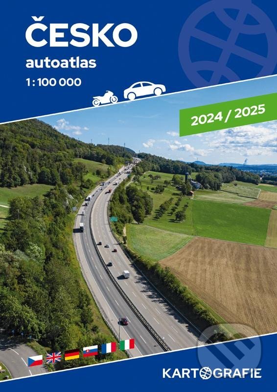 Česko autoatlas 1 : 100 000 (Kartografie Praha). Kartografie Praha, 2024 Česko autoatlas 1 : 100 000 (Kartografie Praha). Kartografie Praha, 2024