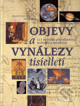 Kniha: Objevy a vynálezy tisíciletí (František Houdek a Jan Tůma). Nakladatelství Lidové noviny, 2002 Kniha: Objevy a vynálezy tisíciletí (František Houdek a Jan Tůma). Nakladatelství Lidové noviny, 2002